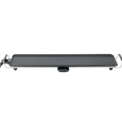 Plancha grill Teriyaki 2000W métal noir 12x117cm