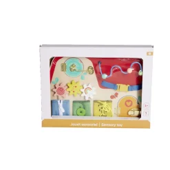 Planche activités enfant bois et métal 40x29,7xH6,4cm < Gifi Best