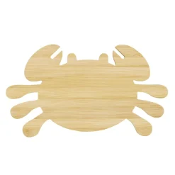 Planche à découper en bambou forme crabe 20,5x36cm