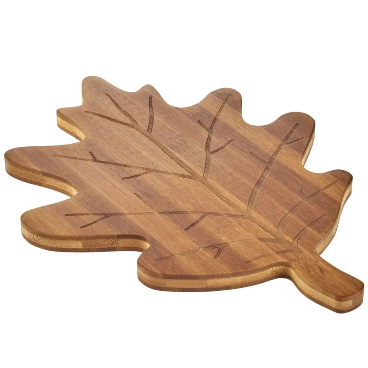 Planche à découper forme automne bambou marron 28x35cm (2 modèles) < Gifi Hot