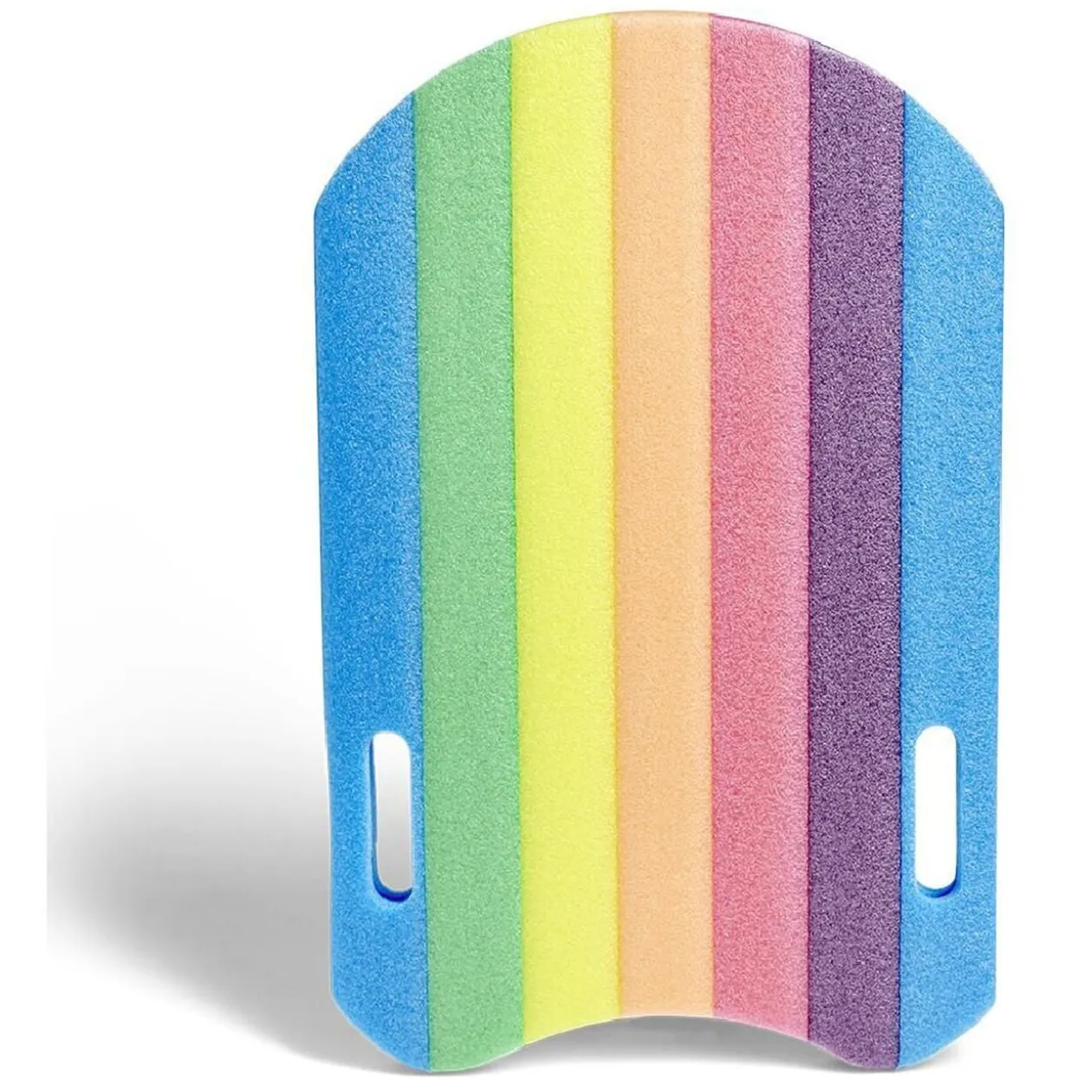 Planche de natation piscine arc-en-ciel