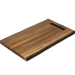 Planche de présentation en bois effet bûche L32X20X1,5 cm < Gifi Best