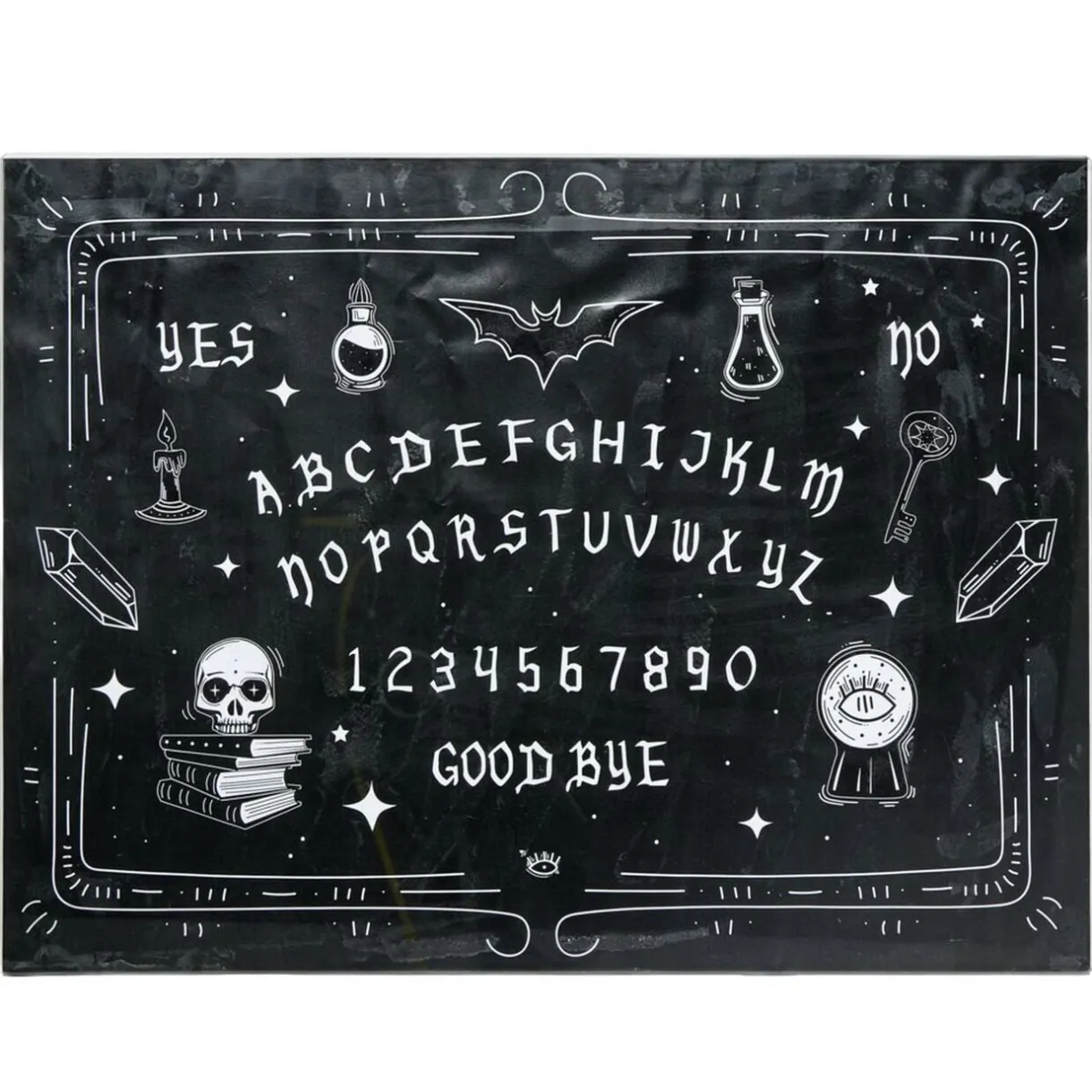 Planche de présentation verre Ouija noir 30x40cm < Gifi Online