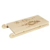Planche de service bambou forme luge 32X14,5cm < Gifi Outlet