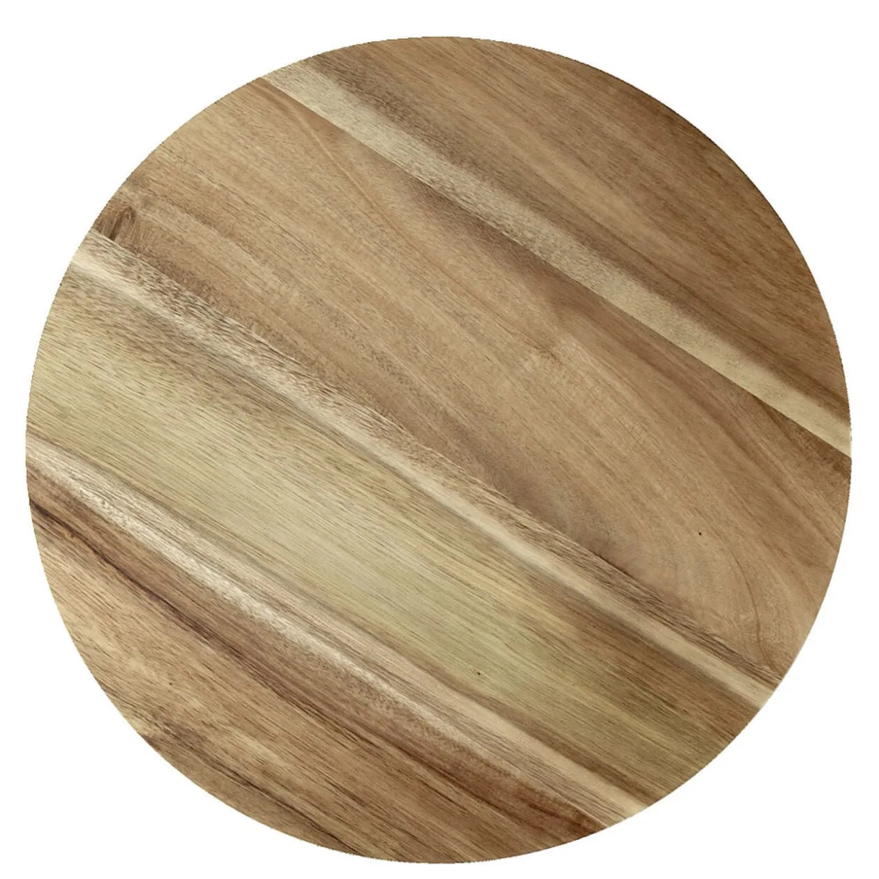 Planche en bois d'acacia ronde Ø45x1,5cm
