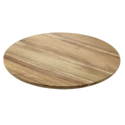 Planche en bois d'acacia ronde Ø45x1,5cm