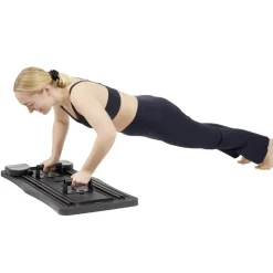 Planche fitness pilate pliable multi-exercices 41x99cm < Gifi Outlet