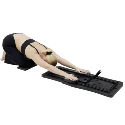 Planche fitness pilate pliable multi-exercices 41x99cm < Gifi Outlet