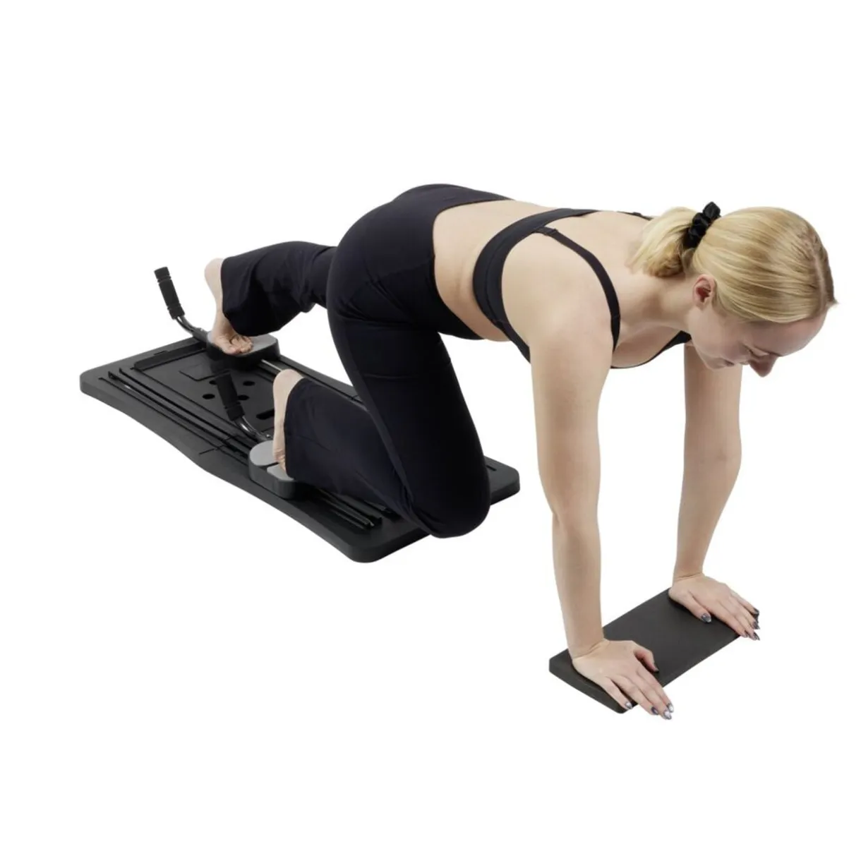 Planche fitness pilate pliable multi-exercices 41x99cm < Gifi Outlet