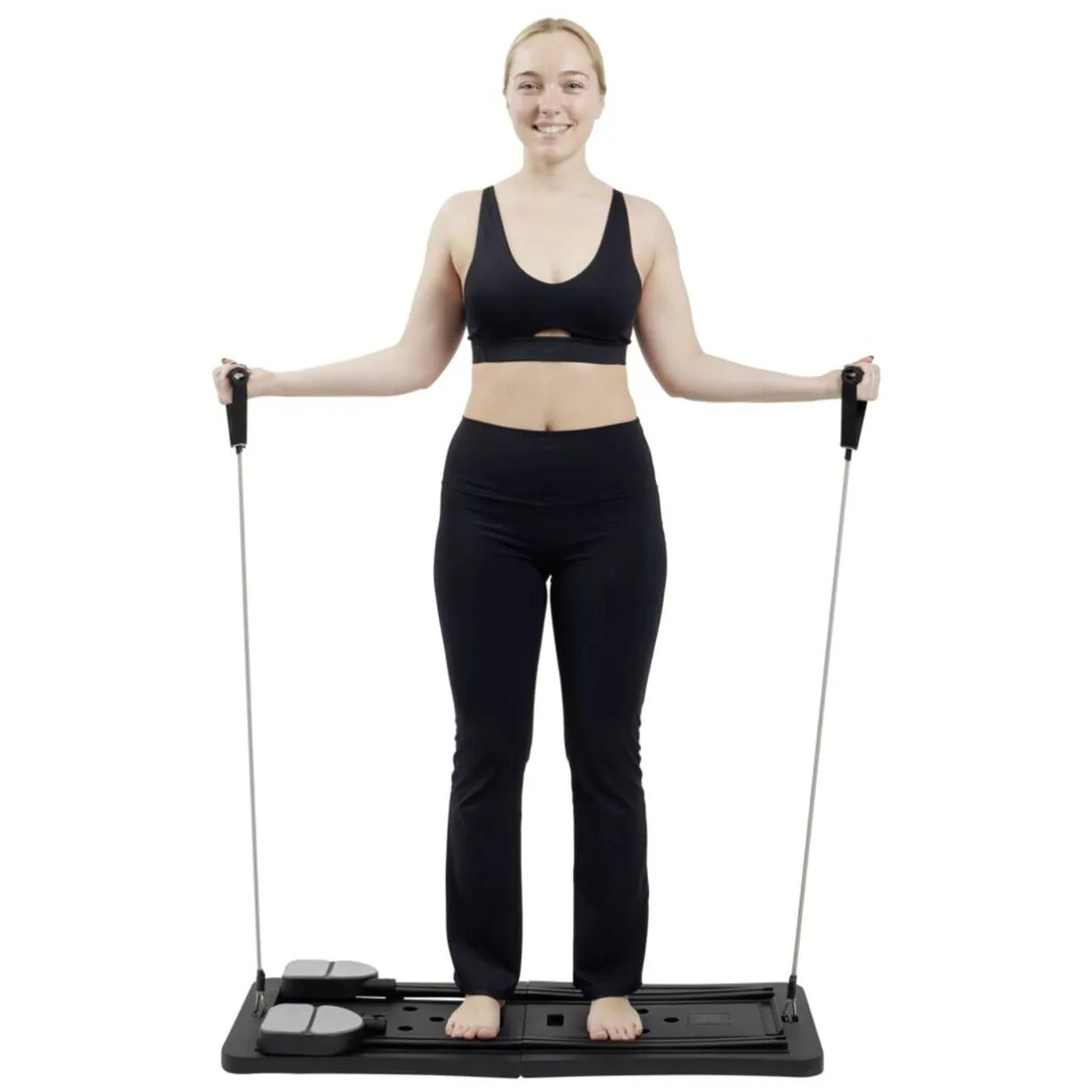 Planche fitness pilate pliable multi-exercices 41x99cm < Gifi Outlet
