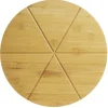 Planche à pizza bambou 6 parts prédécoupées Ø31cm < Gifi Hot