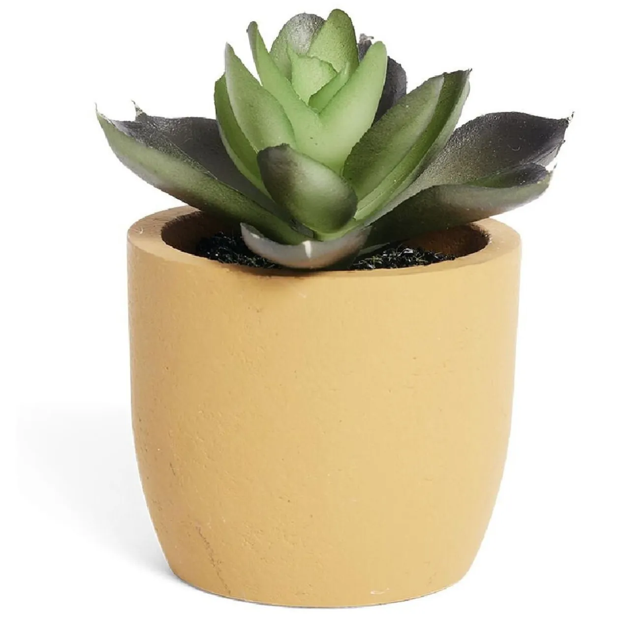 Plante artificielle dans pot en pierre - 4 modèles