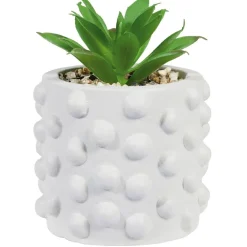 Plante artificielle pot bubble Ø7,5xH.11cm