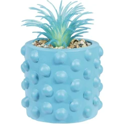 Plante artificielle pot bubble Ø7,5xH.11cm