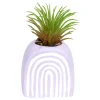 Plante grasse artificielle H9cm pot ciment (3 modèles) < Gifi Discount
