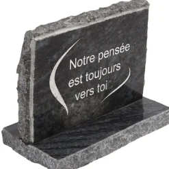Plaque funéraire L'amour est éternel
