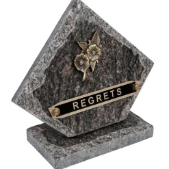 Plaque funéraire souvenir