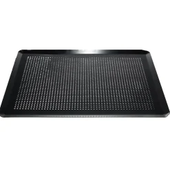 Plaque pâtissière perforée acier noir 39,6x29,6cm < Gifi Clearance