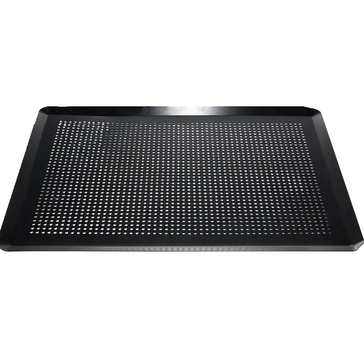 Plaque pâtissière perforée acier noir 39,6x29,6cm < Gifi Clearance