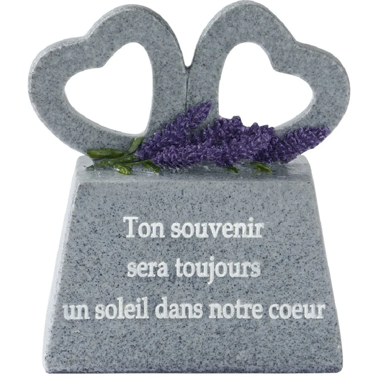 Plaque Souvenir avec Coeurs blanc < Gifi Discount