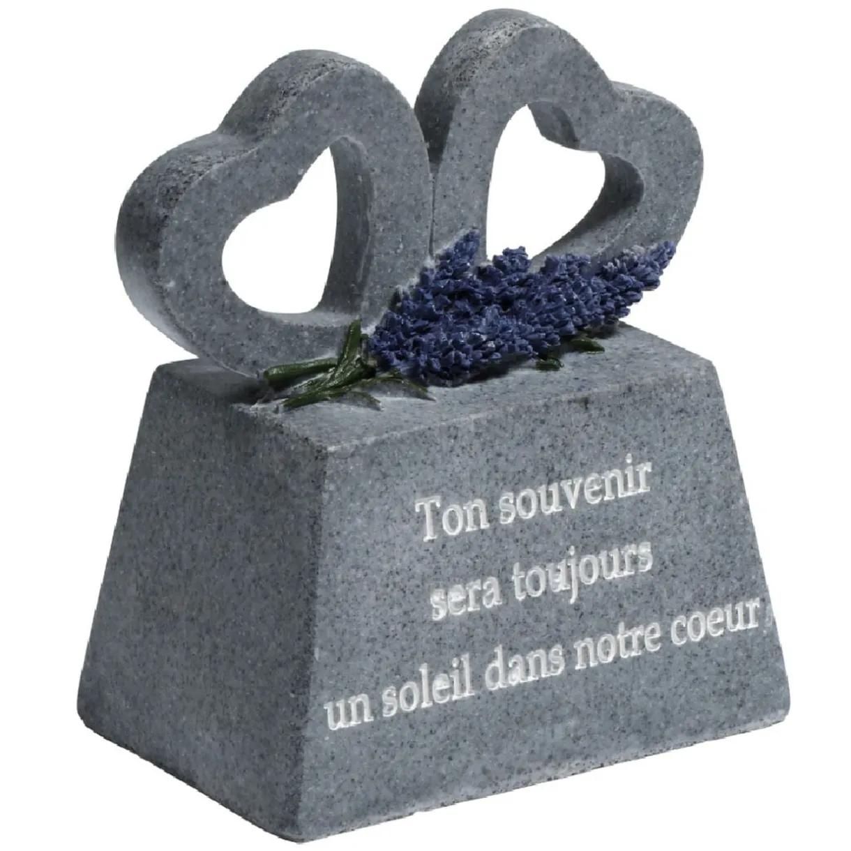 Plaque Souvenir avec Coeurs gris < Gifi Clearance