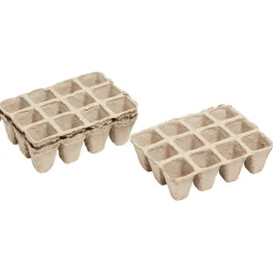Plaque x3 godet pâte à papier x12 pour semis < Gifi Discount