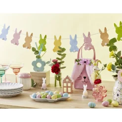 Plat décoratif forme lapin en dolomite 18,5x24cm (2 modèles blanc ou vert) < Gifi Outlet
