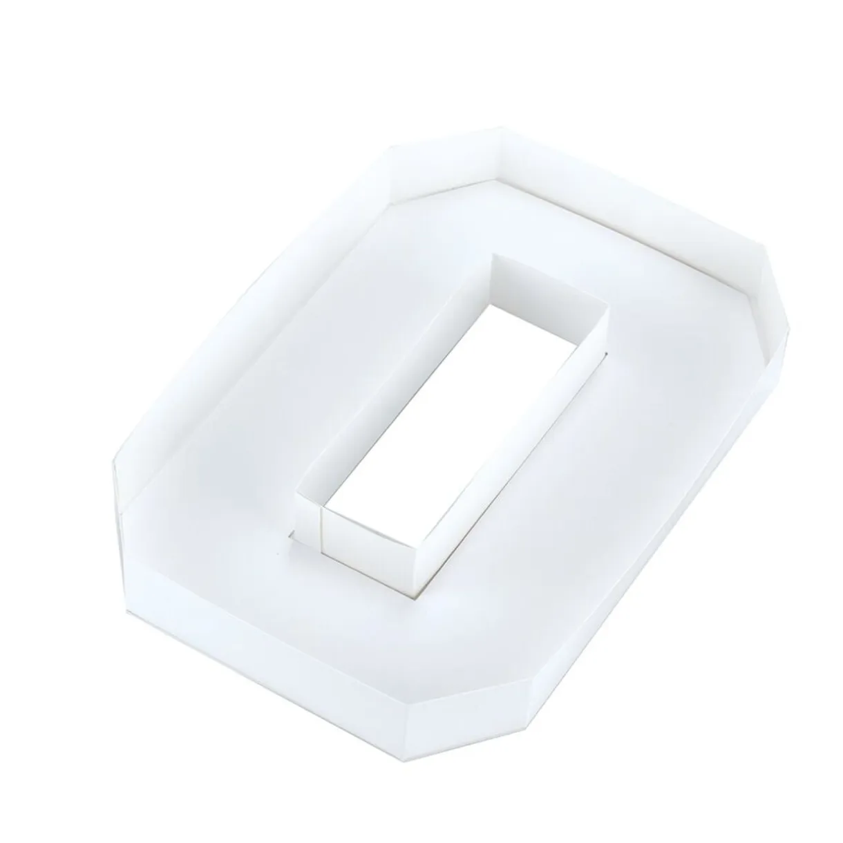 Plateau alimentaire carton forme nombre 25,4x21,6xH3cm (10 modèles) < Gifi Sale