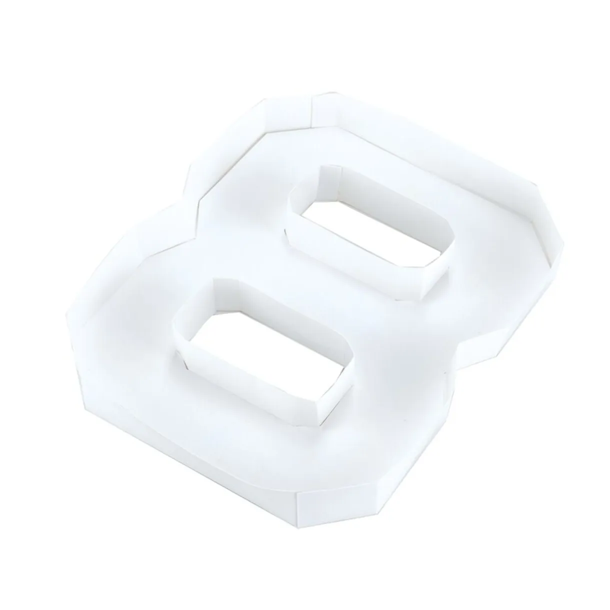 Plateau alimentaire carton forme nombre 25,4x21,6xH3cm (10 modèles) < Gifi Sale
