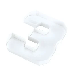 Plateau alimentaire carton forme nombre 25,4x21,6xH3cm (10 modèles) < Gifi Sale