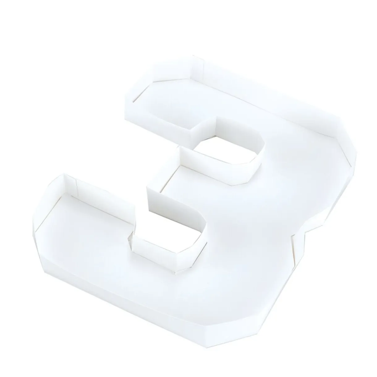 Plateau alimentaire carton forme nombre 25,4x21,6xH3cm (10 modèles) < Gifi Sale