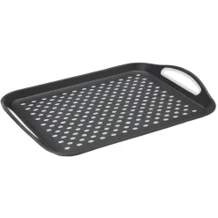 Plateau anti dérapant gris < Gifi