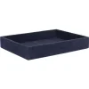 Plateau décoratif en velours bleu < Gifi