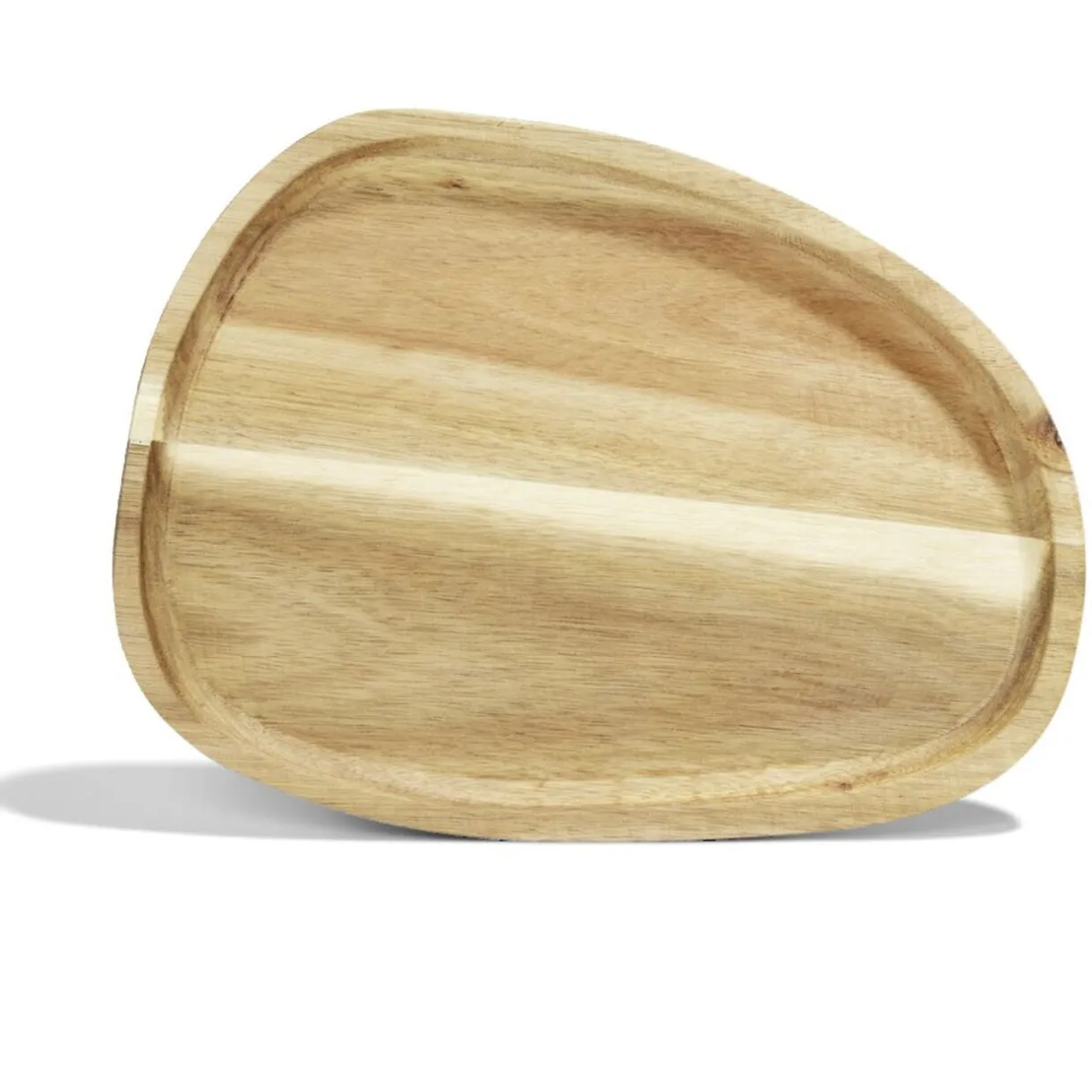Plateau en bois d'acacia ovale 20x28cm < Gifi Sale