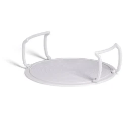 Plateau à micro-ondes multifonction pliable Ø24cm < Gifi Online