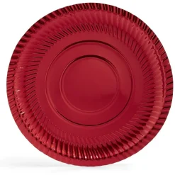 Plateau présentation carton rouge métallisé x3 < Gifi New