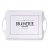 Plateau rectangulaire brasserie restaurant blanc 34x50,5cm