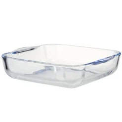 Plat à four carré 1,5L en verre 24x21xH5,5cm