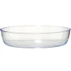 Plat à four ovale 1,5L en verre 26x18xH6cm