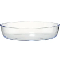 Plat à four ovale 1,5L en verre 26x18xH6cm