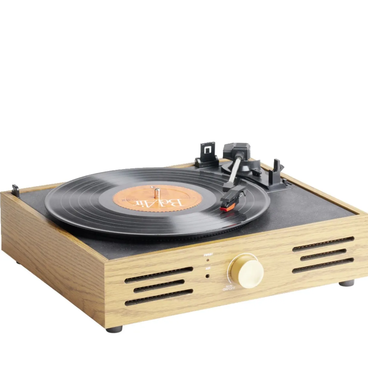 Platine vinyle vintage enceinte bluetooth 2en1 < Gifi Discount