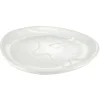 Plat lapin en relief dolomite blanc 23x18xH2,5cm < Gifi Sale