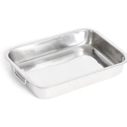 Plat à lasagnes en inox 37x27,5xH6,5cm < Gifi Clearance