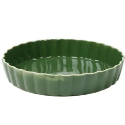 Plat à tarte céramique couleur unie Ø26,5cm (3 modèles)