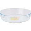 Plat à tarte rond Pyrex Daily verre transparent Ø23cm < Gifi New