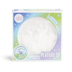Plâtre 3D à peindre licorne ou dinosaure - 2 modèles