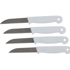 Éplucheur 4pcs en acier + plastique noir/blanc/gris/rouge < Gifi Sale