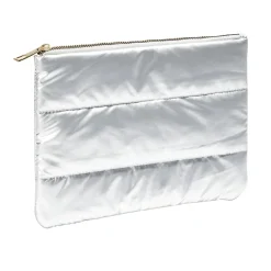 Pochette à cosmétiques matelassée design doudoune 25x18cm - 3 coloris < Gifi New