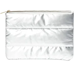Pochette à cosmétiques matelassée design doudoune 25x18cm - 3 coloris < Gifi New