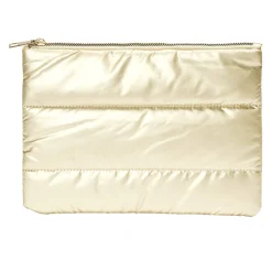 Pochette à cosmétiques matelassée design doudoune 25x18cm - 3 coloris < Gifi New
